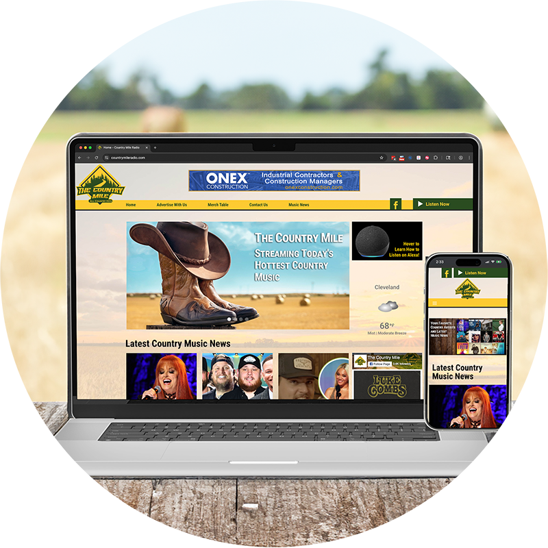 Website Showcase - The Country Mile-2